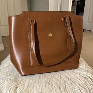 Ralph Lauren brown shoulder bag